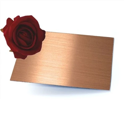 Rose Gold hårfäste i rostfritt stål